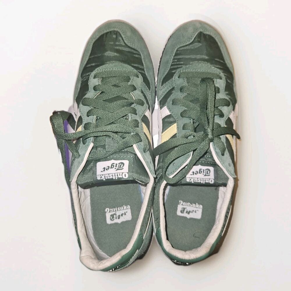 Onitsuka Tiger Serrano Sneakers D109L Men's 5.5 Women's 7 EU 40 Green - Picture 5 of 8